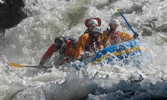El Horrendo rapid on the Russel Fork River