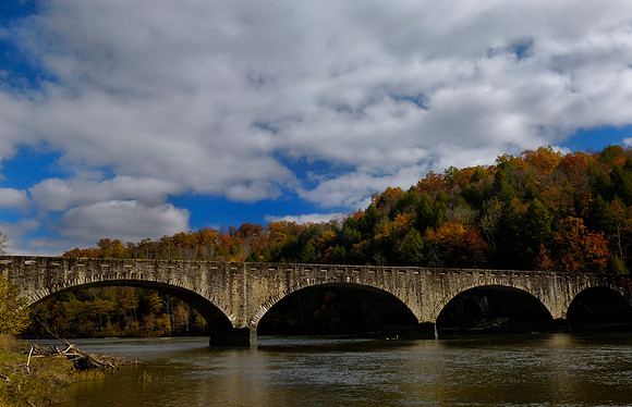 WPA bridge at Cumberland Falls